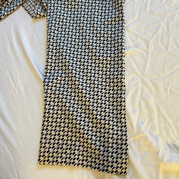Dynamite Checkered Top with Tie - Picture 9 of 10